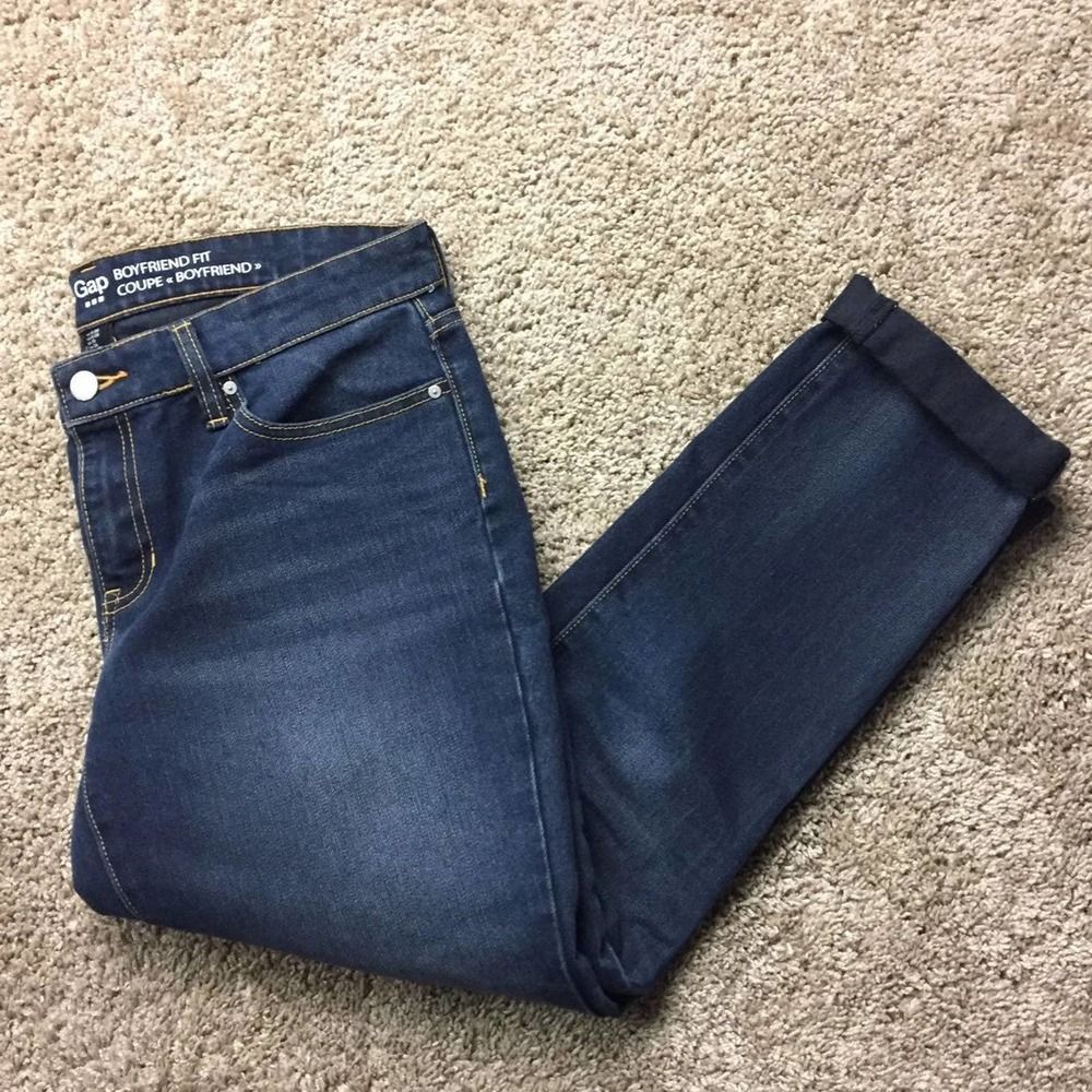 Gap Boyfriend Fit Rolled Cuff Jeans 6
